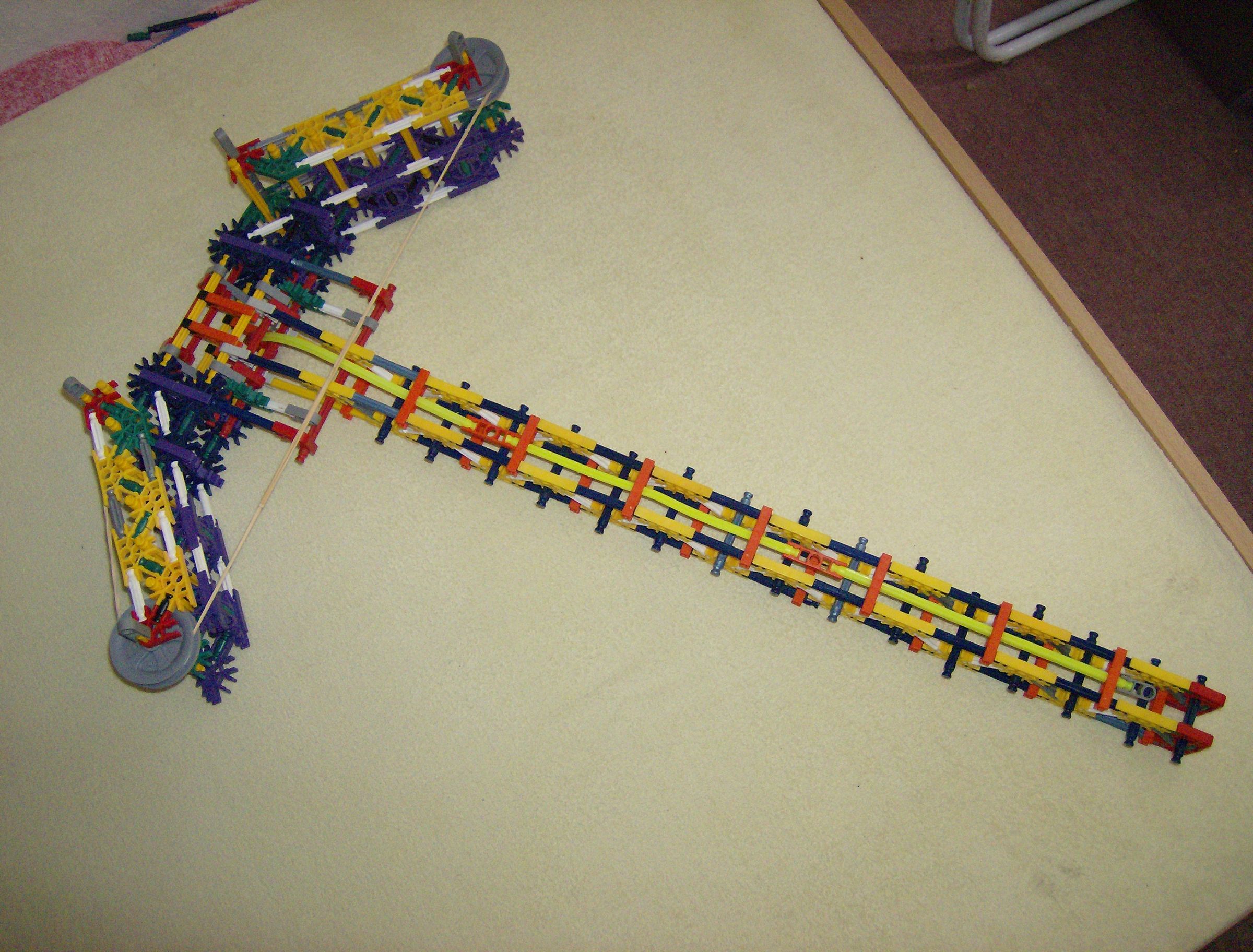 DIY guide for Big Powerful Knex Crossbow with step-by-step instructions