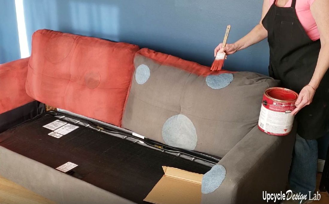 recushioning a couch