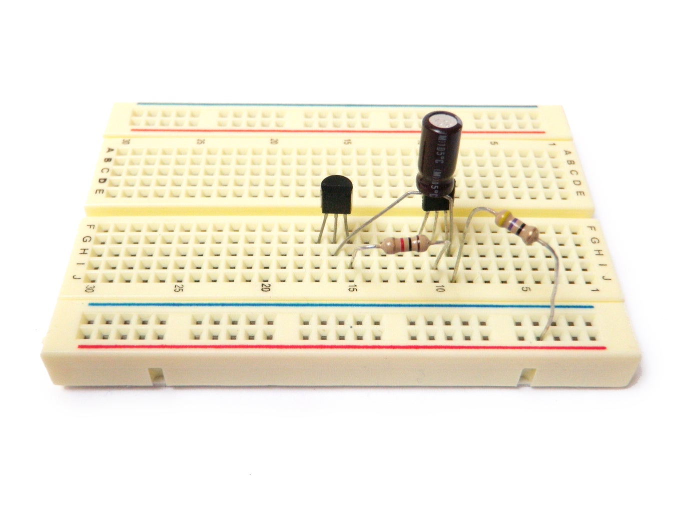Basic Electronics 20 Steps with Pictures Circuit Diagram