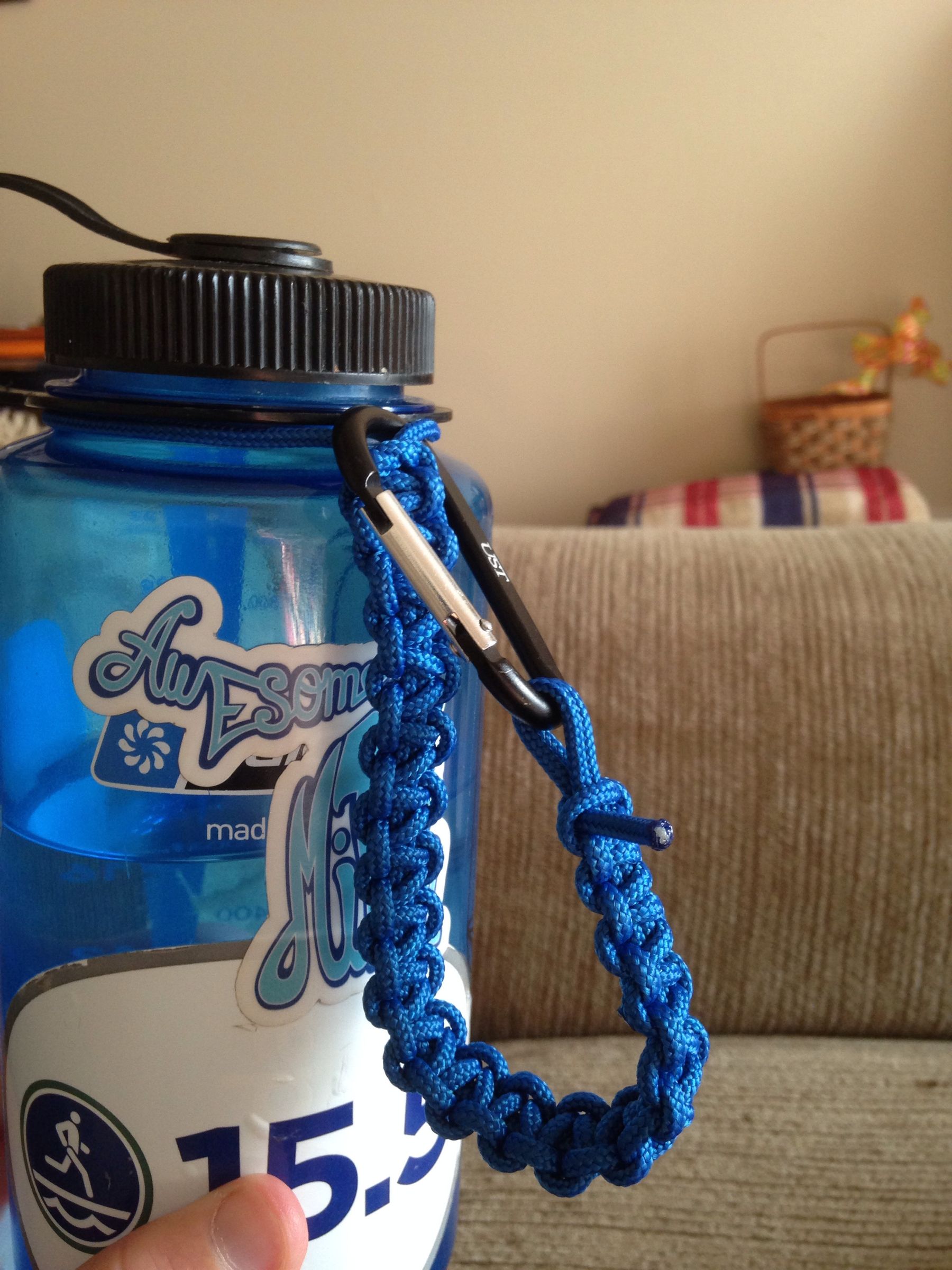 Paracord Water Bottle Holder 3 Steps (with Pictures) Instructables