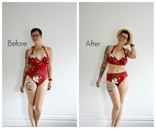 Diy No Sew High Waist Bikini In 5 Minutes 5 Steps With Pictures Instructables