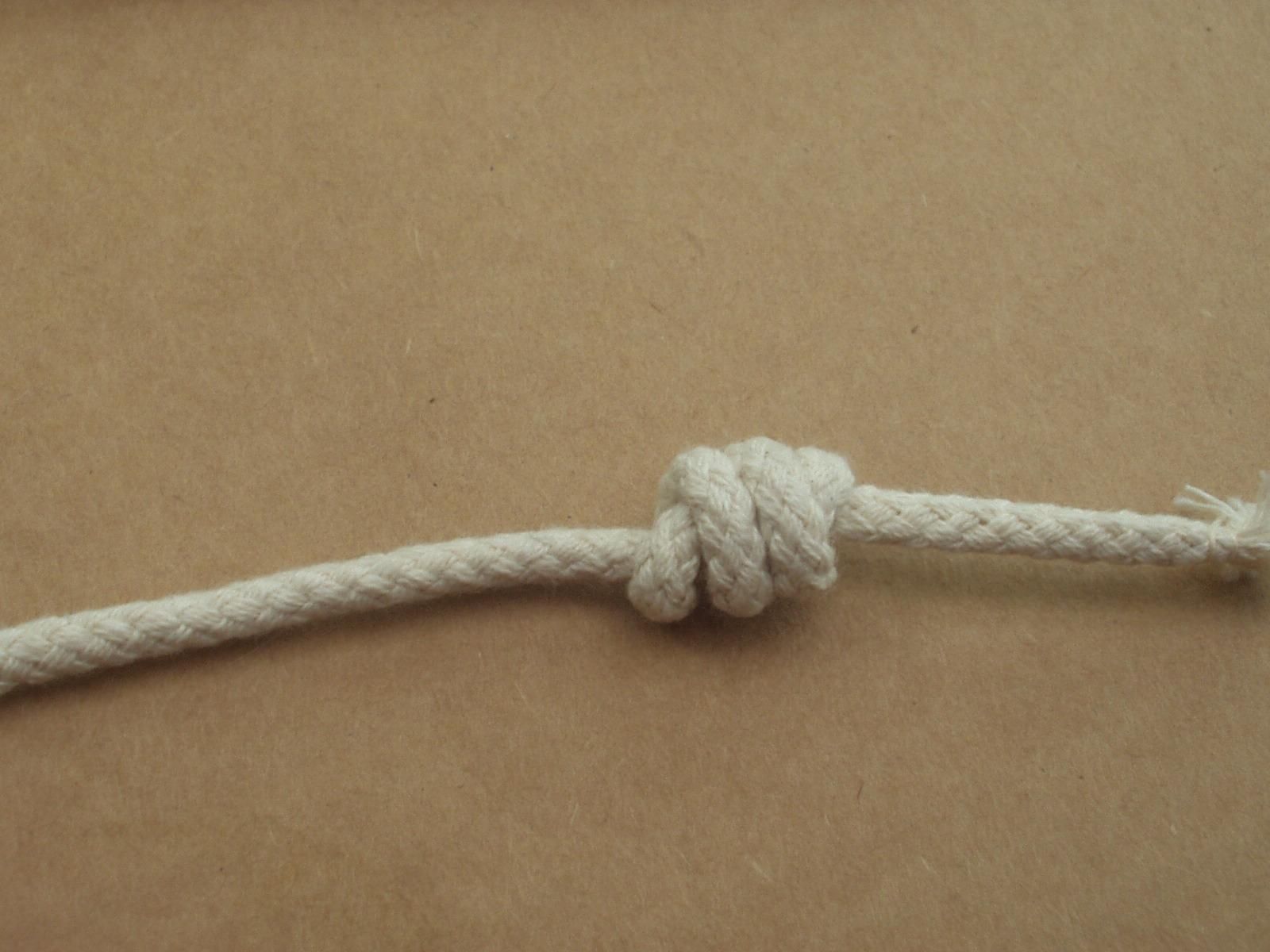 Barrel Knot 9 Steps Instructables