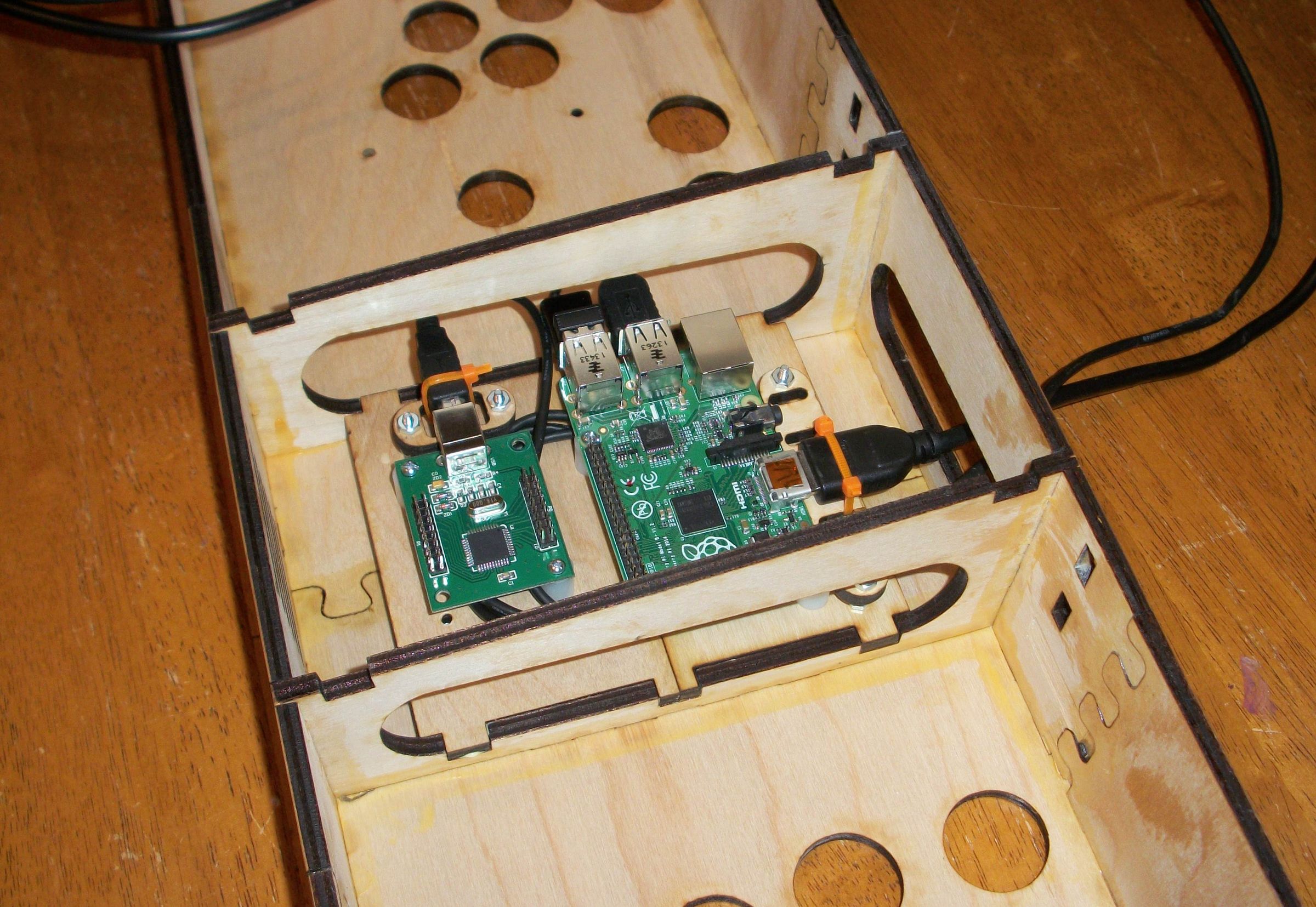 Tabletop Arcade Mame Box for Raspberry Pi 8 Steps Instructables