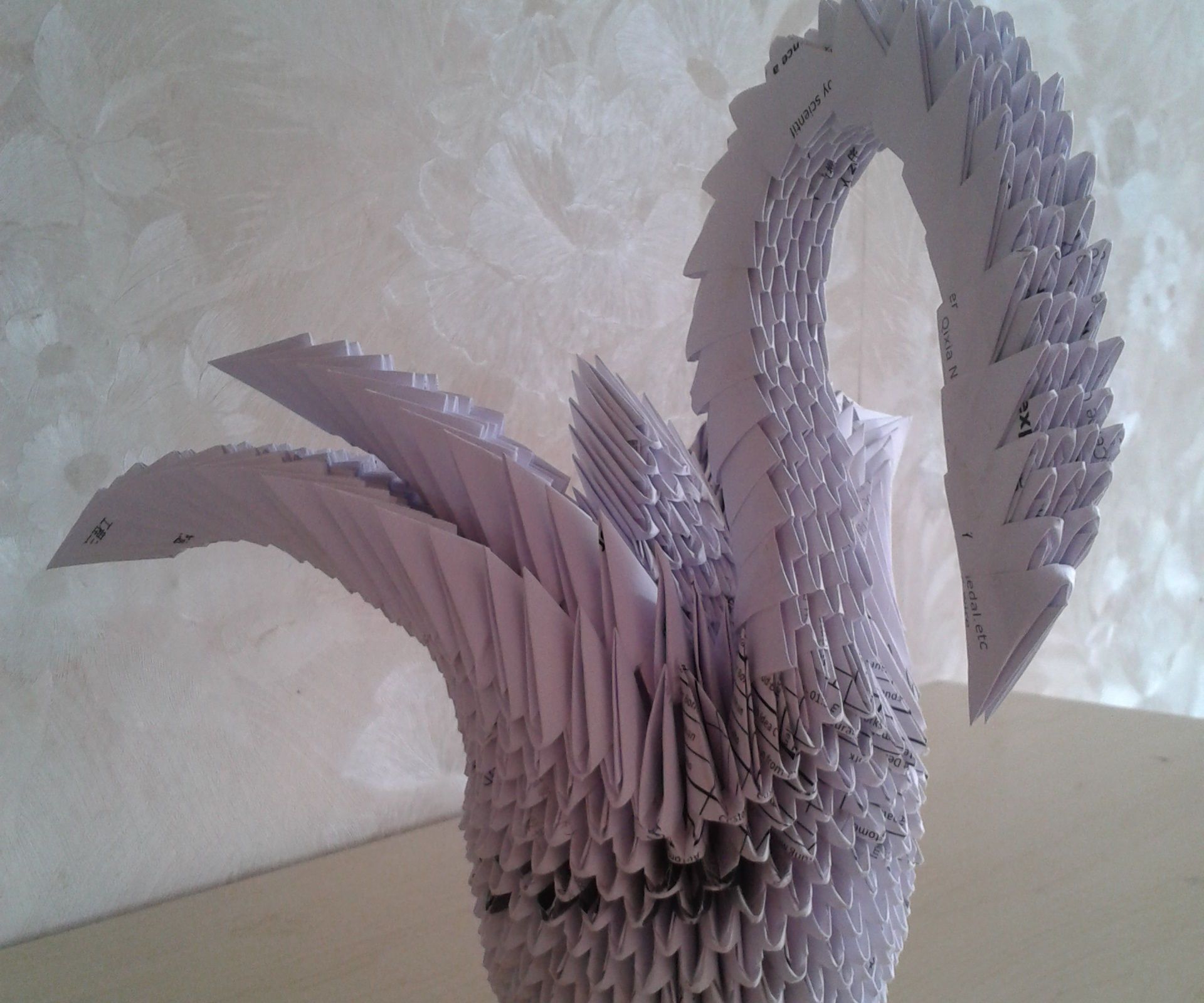 折纸三角插天鹅 DIY Project DIY Project Image