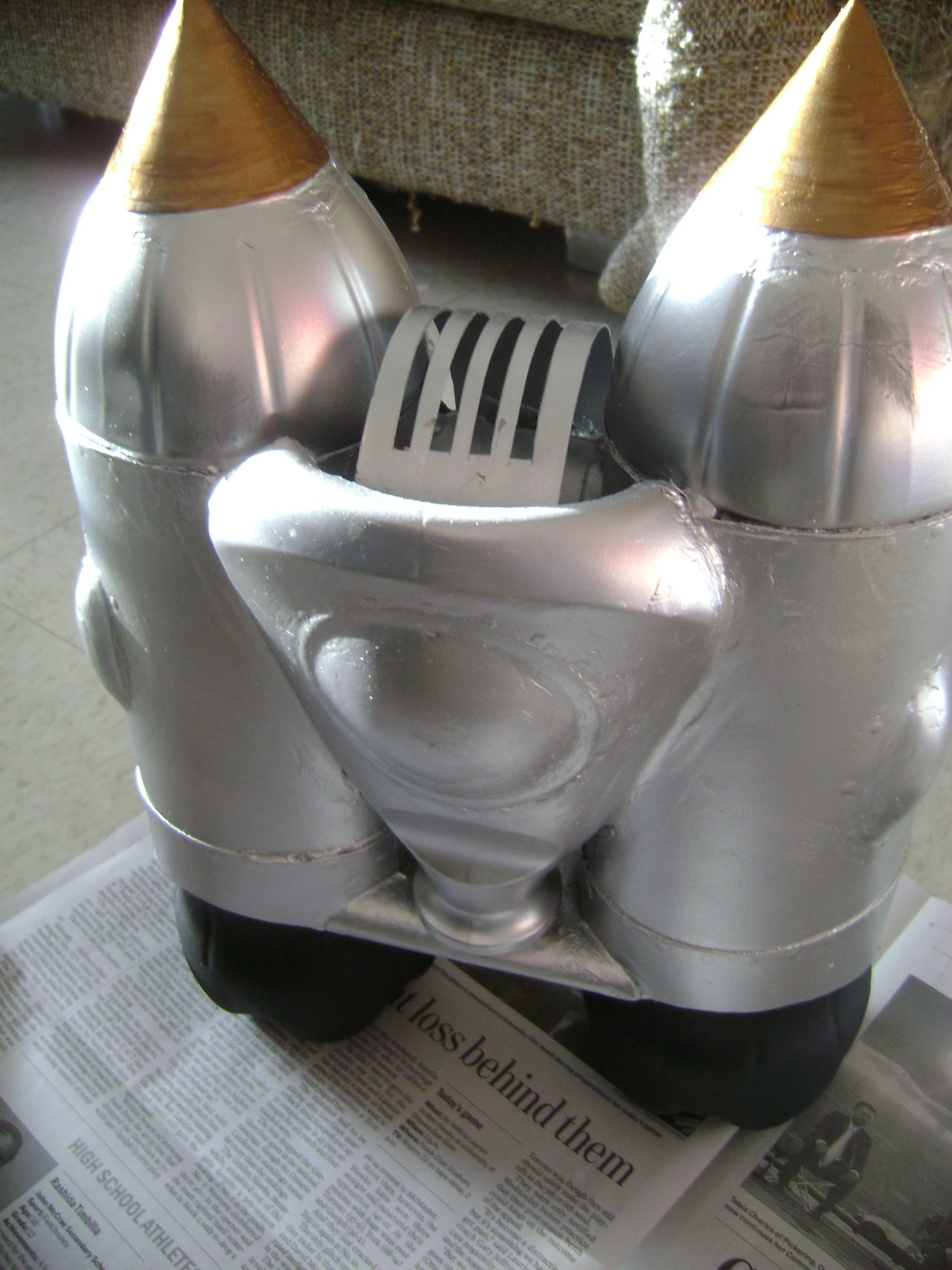 Rocketeer Rocket Pack From Trash 8 Steps (with Pictures) Instructables