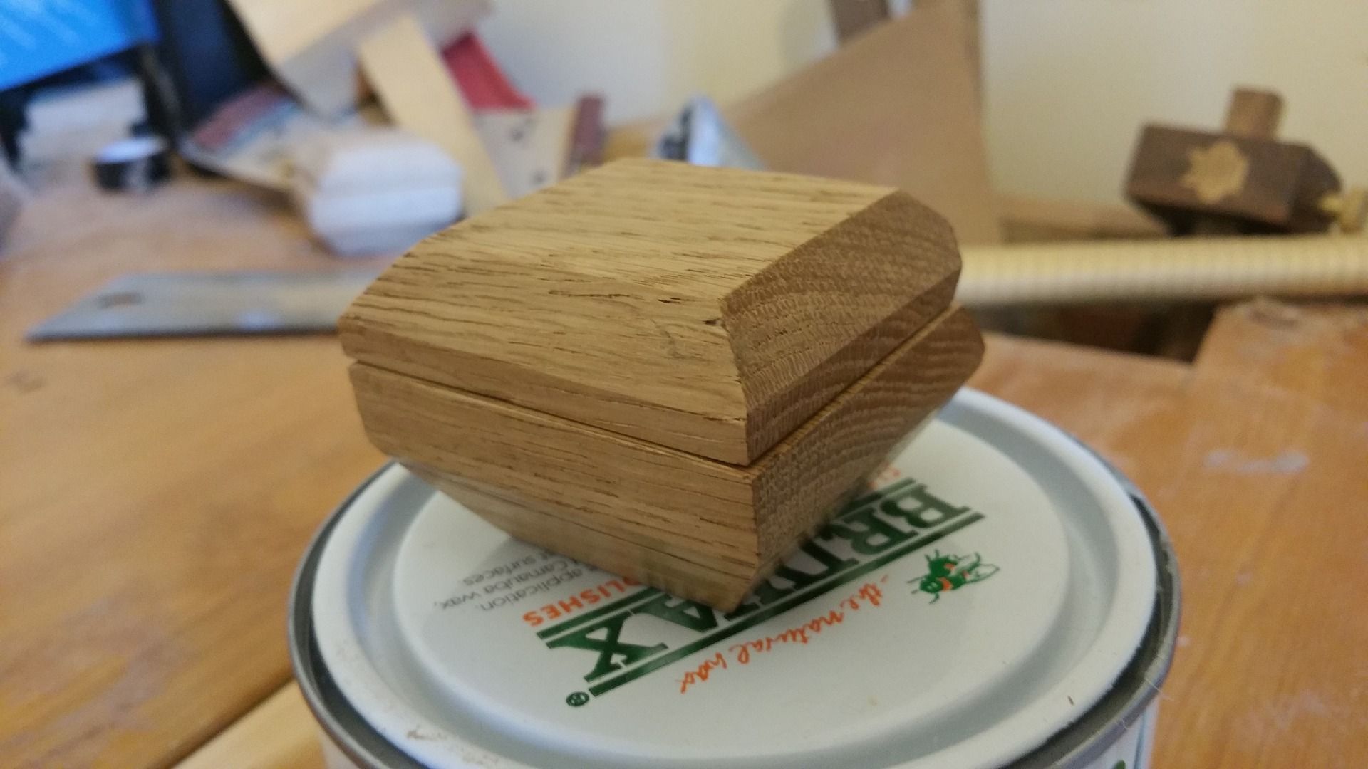 How to Apply Briwax (beeswax) to Oak 6 Steps Instructables