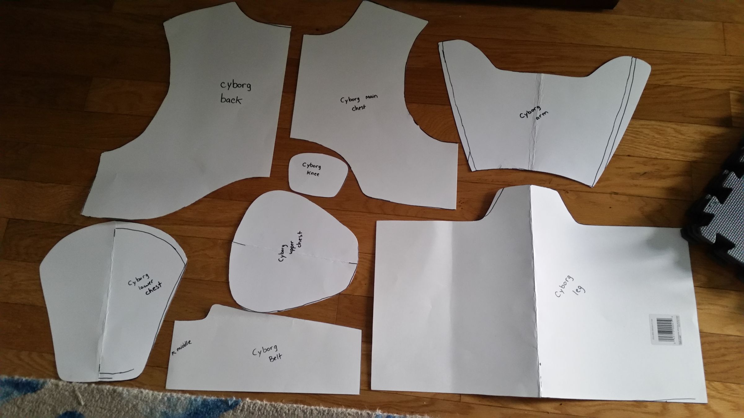 Cyborg Teen Titans Go Costume 16 Steps With Pictures Instructables