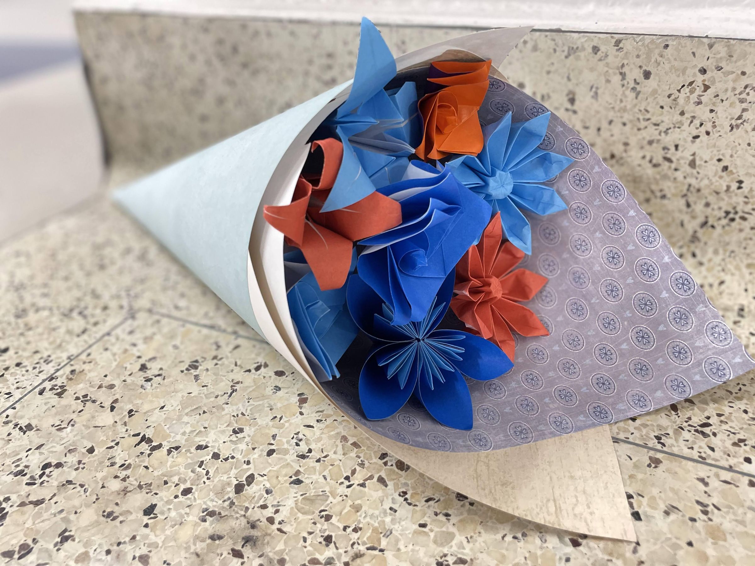 Bouquet of Origami Flowers 19 Steps (with Pictures) Instructables