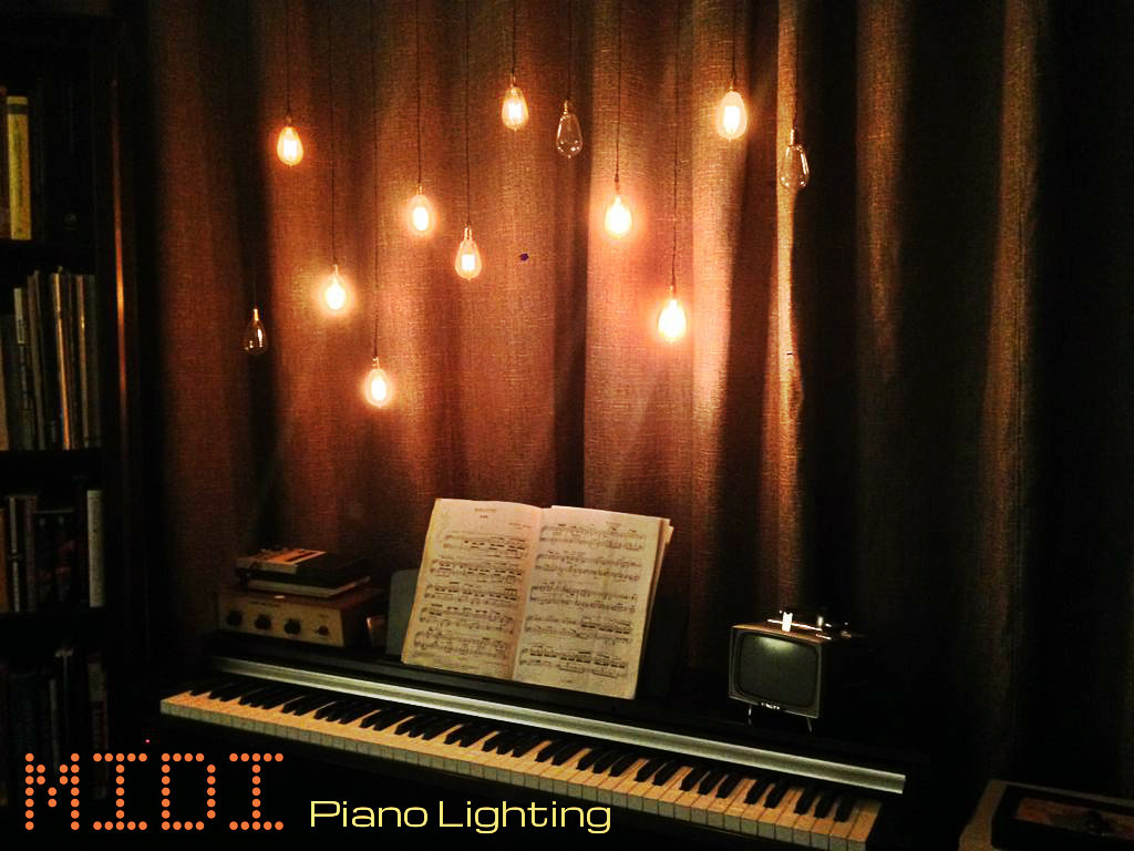 lighting piano