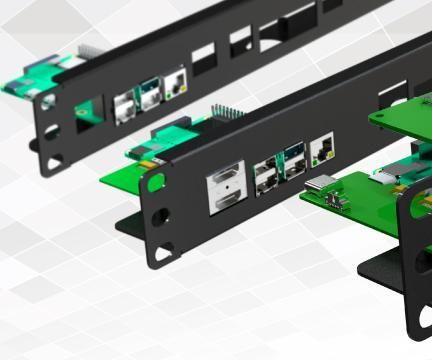 Step-by-step guide for 1u rack mount for rpi 4b (oled screen, switch & dual hdmi) DIY Project DIY project