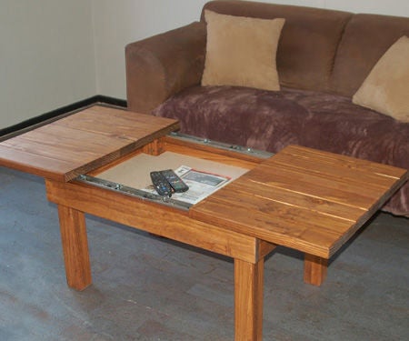 Coffee Table With Storage Compartment 3 Steps Pictures Instructables - How To Stain And Seal Coffee Table Coffee Table With Storage Compartment 3 Steps Pictures Instructables - How To Stain And Seal Coffee Table