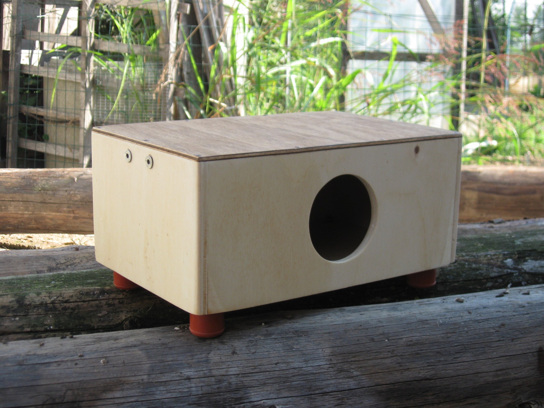 Plywood Mini Cajon (Hand Drum With Guitar String) 7 Steps (with