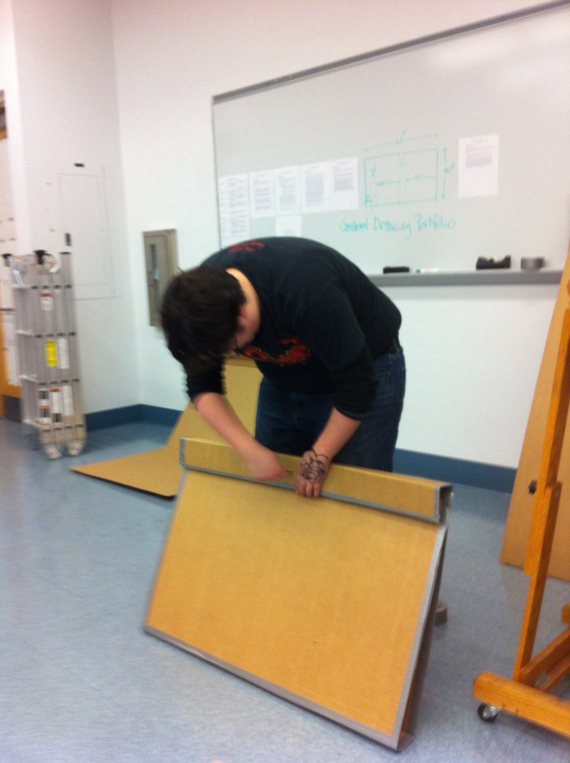 Cardboard Art Portfolio 7 Steps Instructables