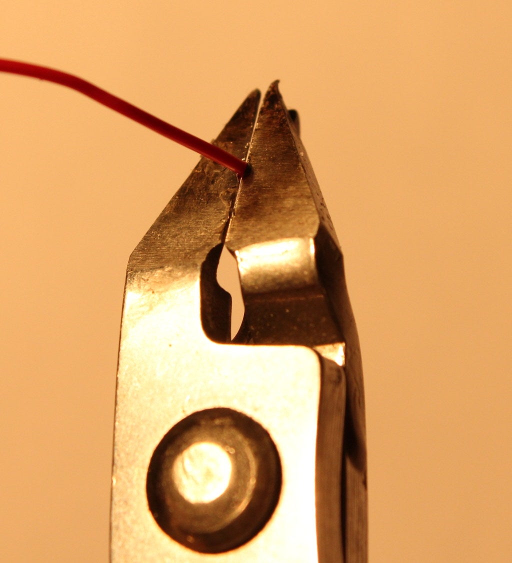 How to Strip Short Pieces of Thin (0.7mm) PTFE (teflon) Coated Wire at