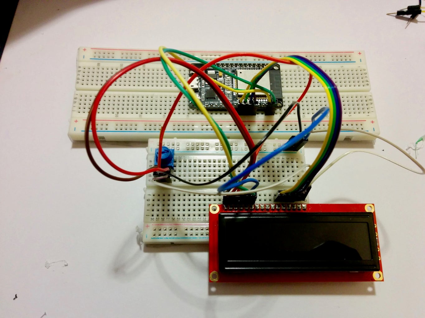 ESP32: How to Interface LCD With ESP32 Microcontroller Development ...