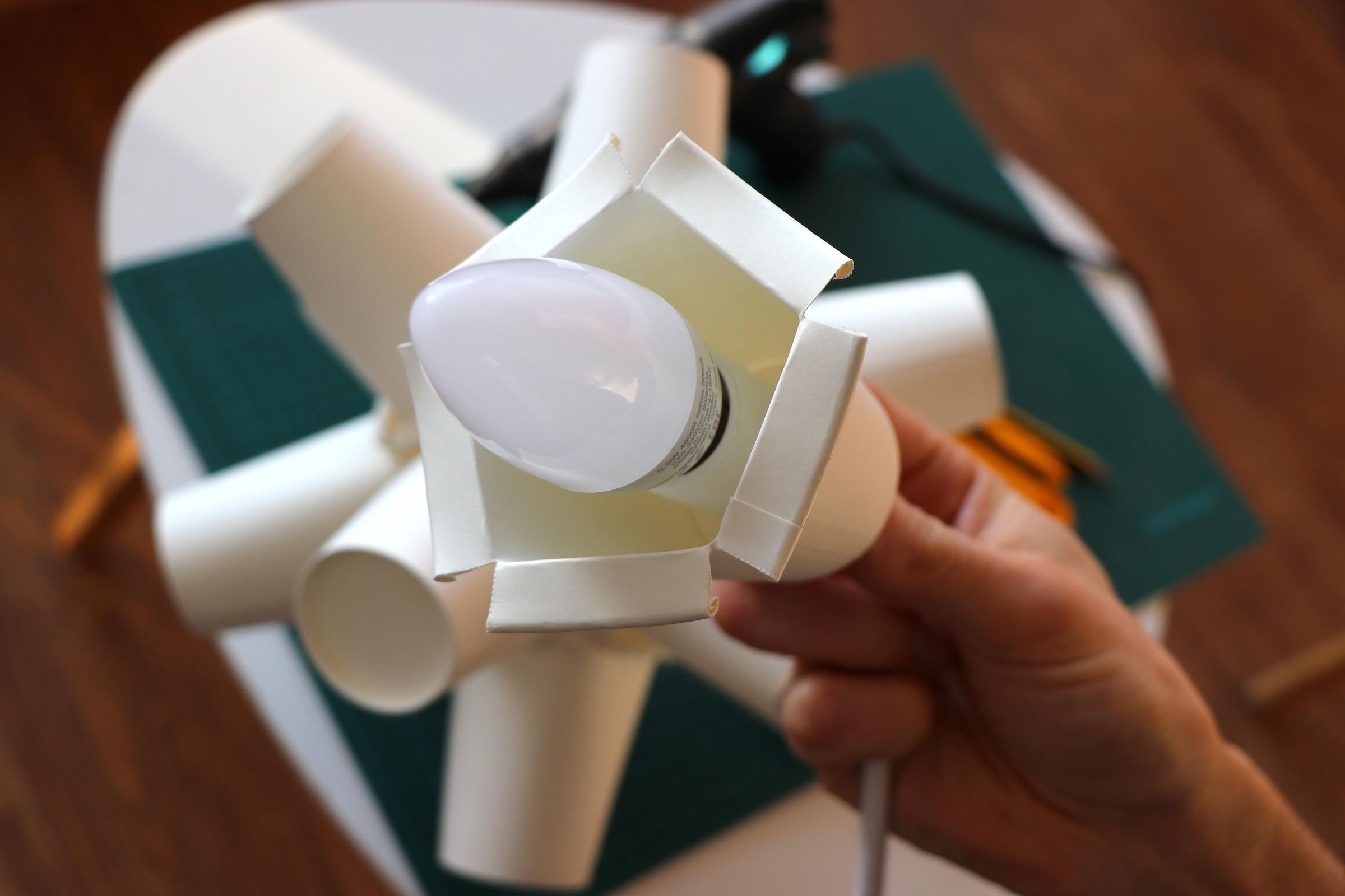 Paper Cup Lamp : 6 Steps (with Pictures) - Instructables