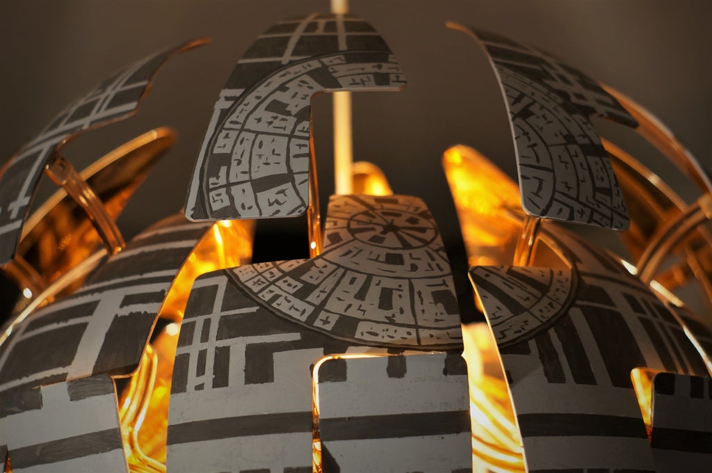 Ikea Ps 14 Death Star Lamp 4 Steps With Pictures Instructables