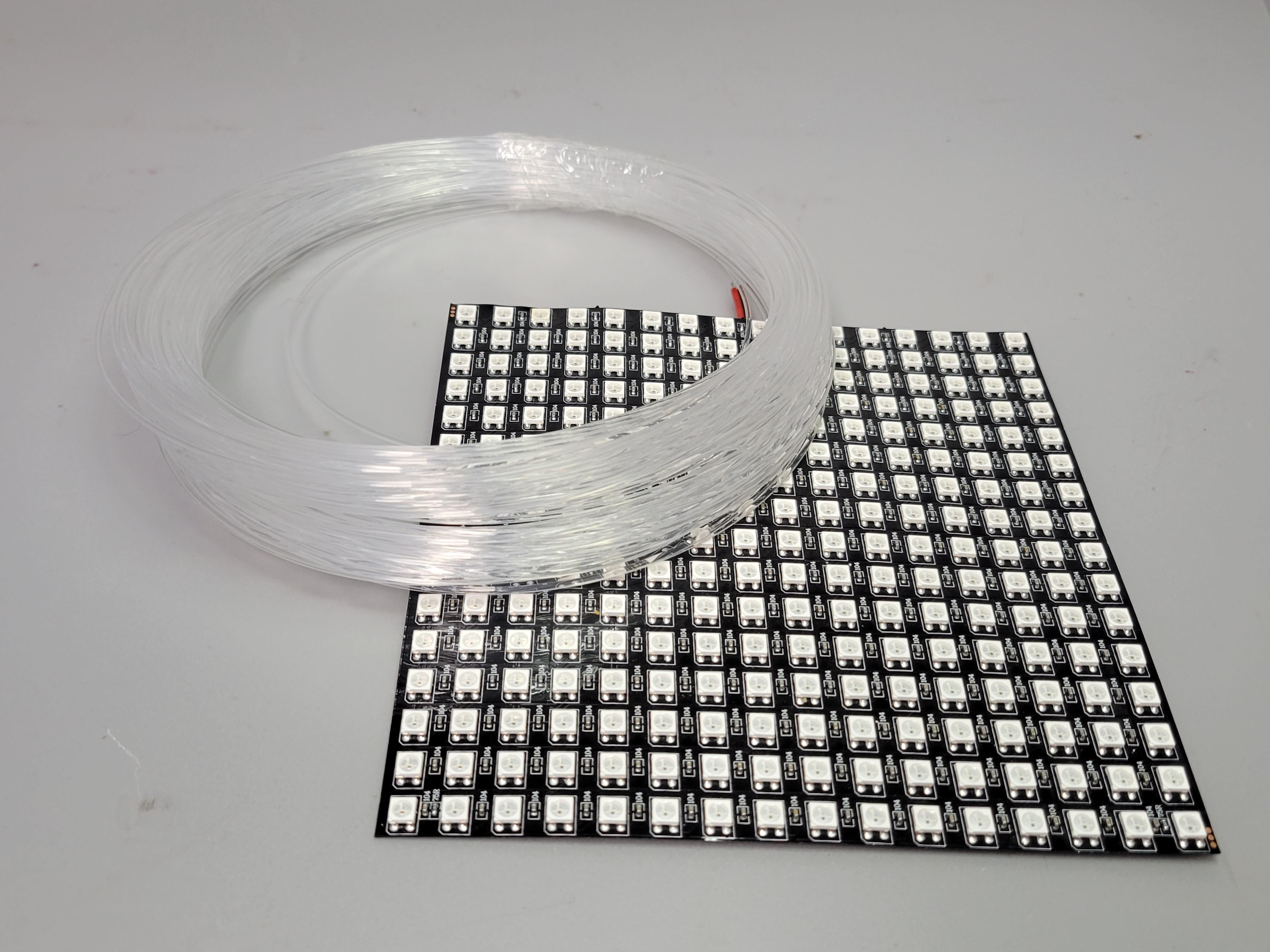 Fiber Optic Matrix Display 7 Steps (with Pictures) Instructables