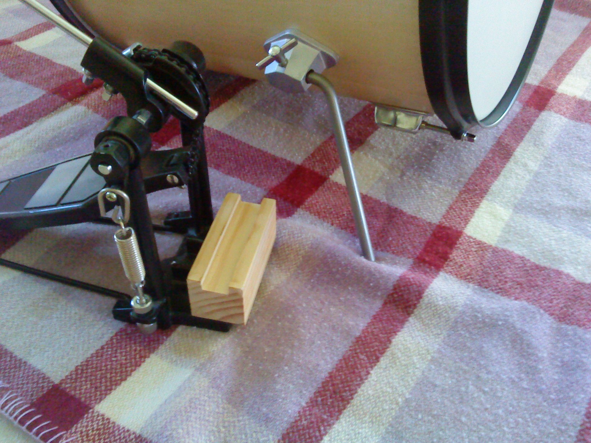 Floor Tom to Kick Drum Conversion on a Tight Budget. +updated+ 6