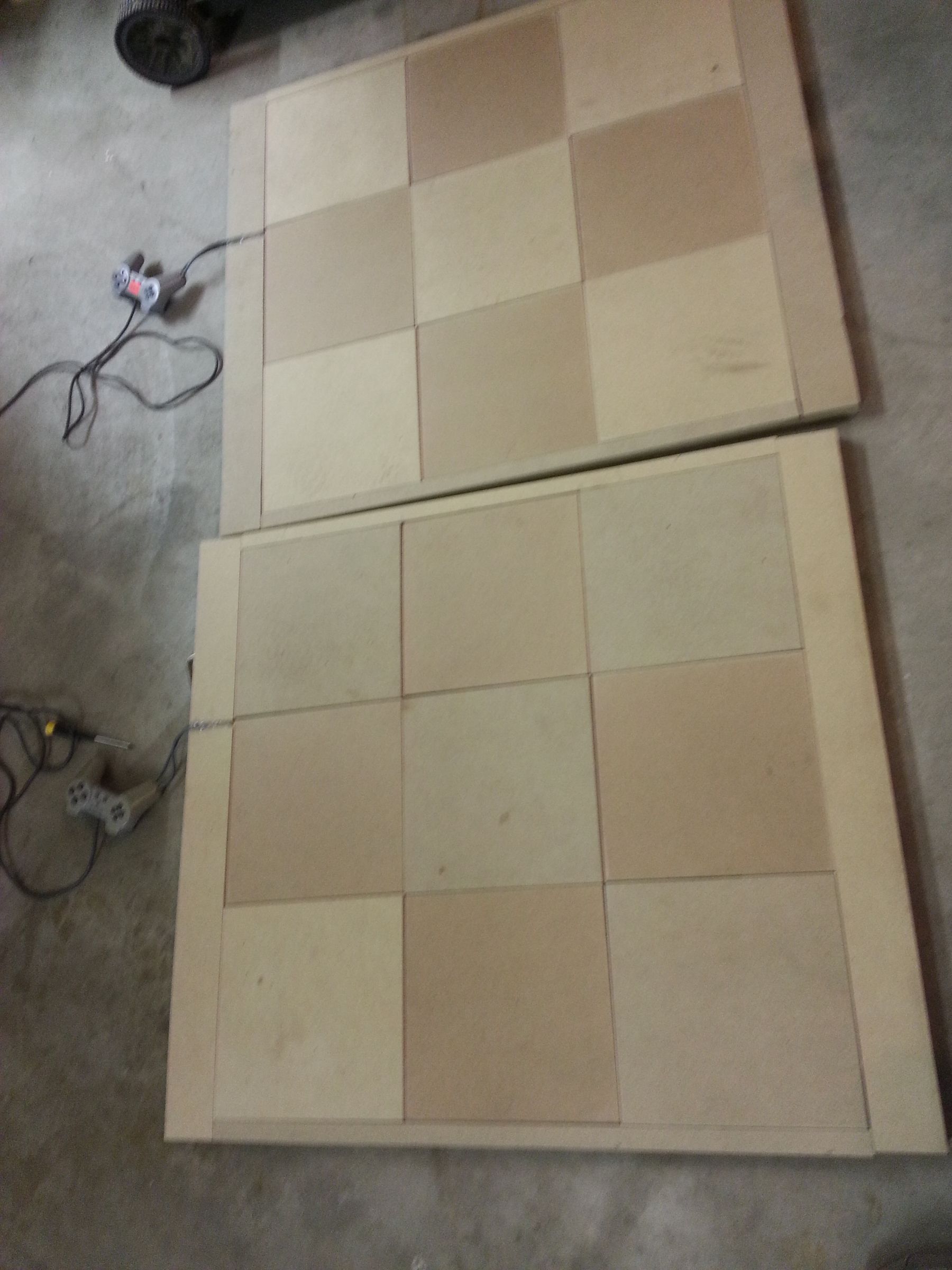 Dance Dance Revolution Ddr Super Deluxe Ps1 Ps2 Dance Pad W 1 In Foam Version 2 0 M02245 Walmart Com Walmart Com