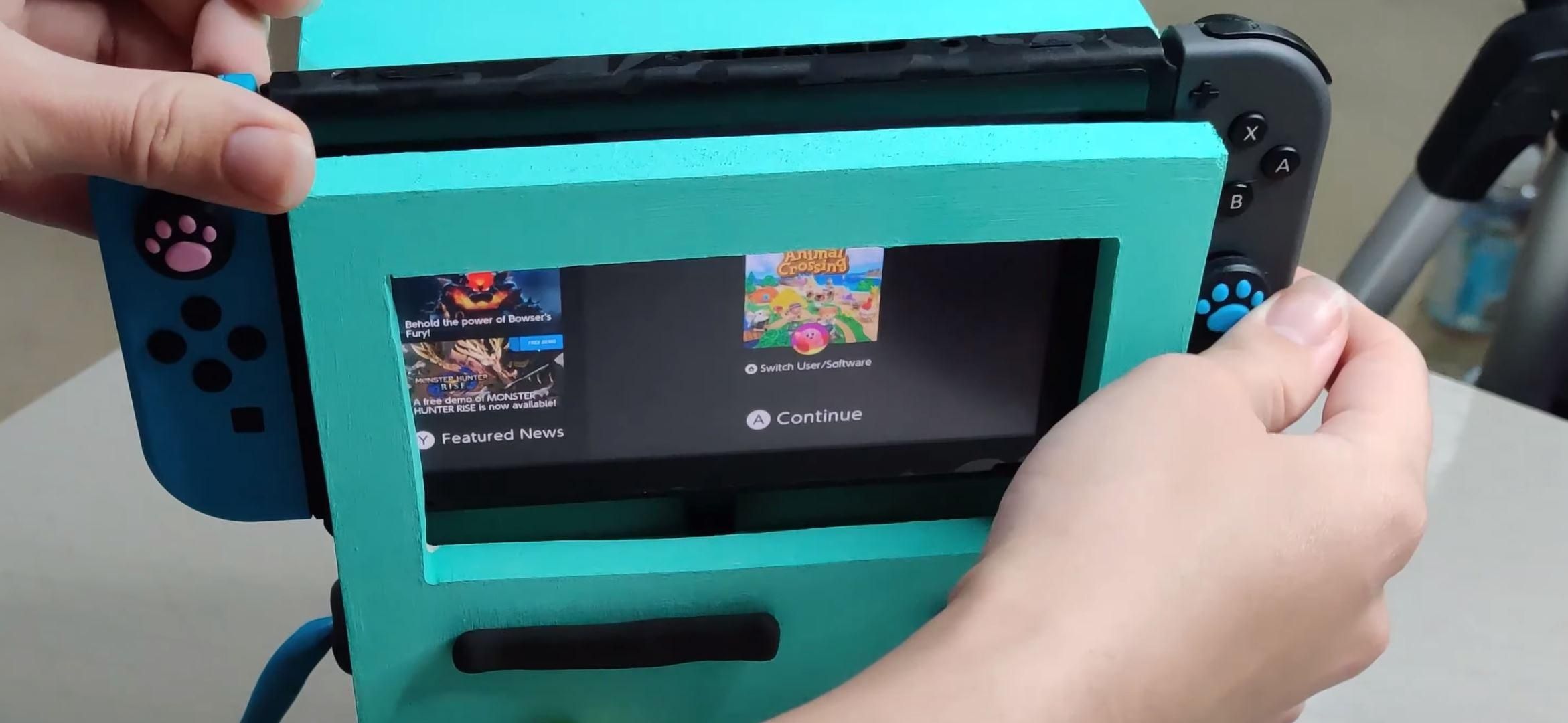 Bmo Nintendo Switch Stand Diy Free Wood Plans 7 Steps With Pictures Instructables