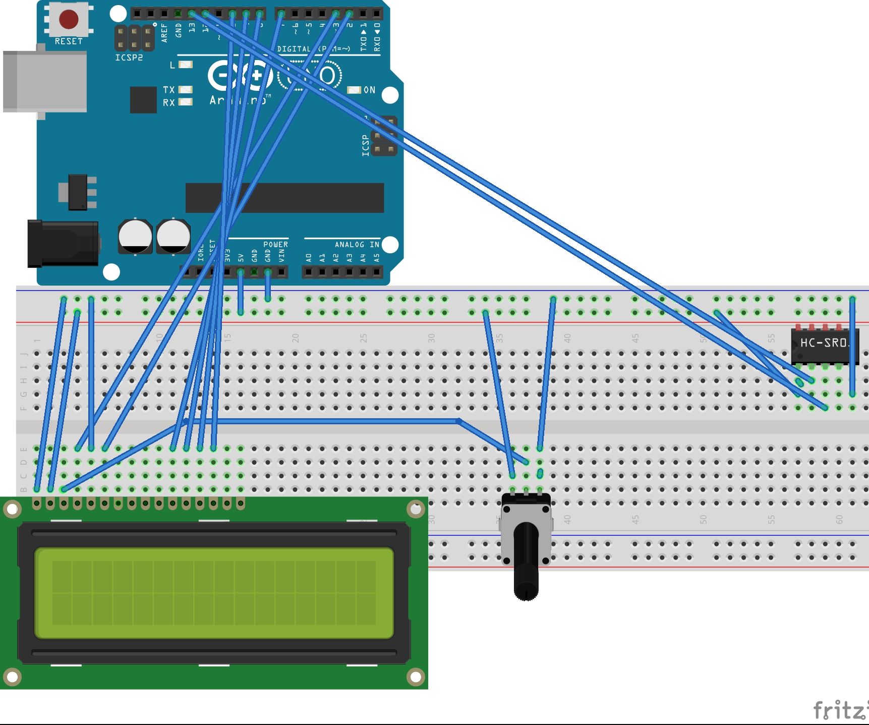 Distance Meter With Arduino : 3 Steps - Instructables