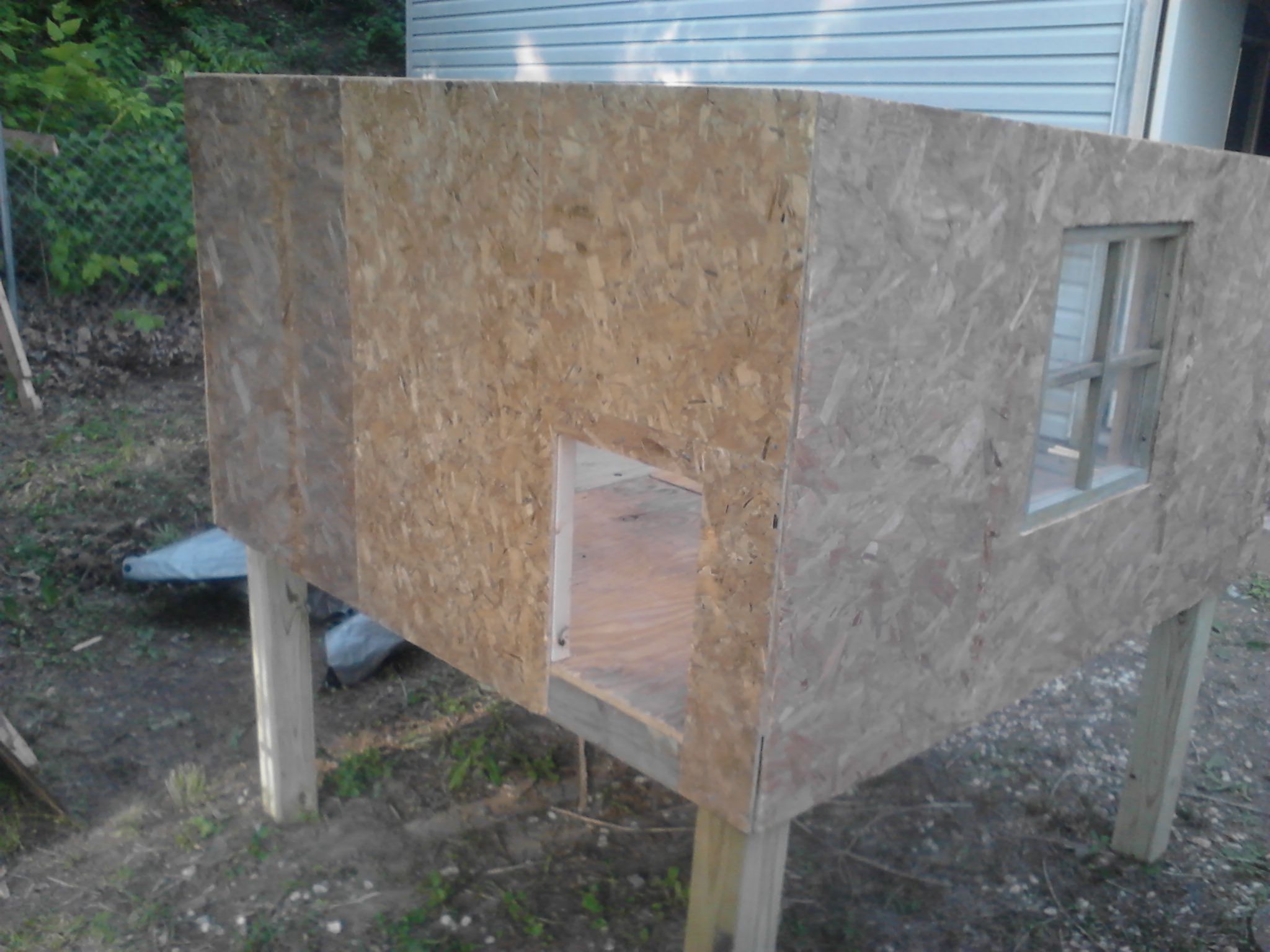 Homemade Chicken Coop 9 Steps Instructables