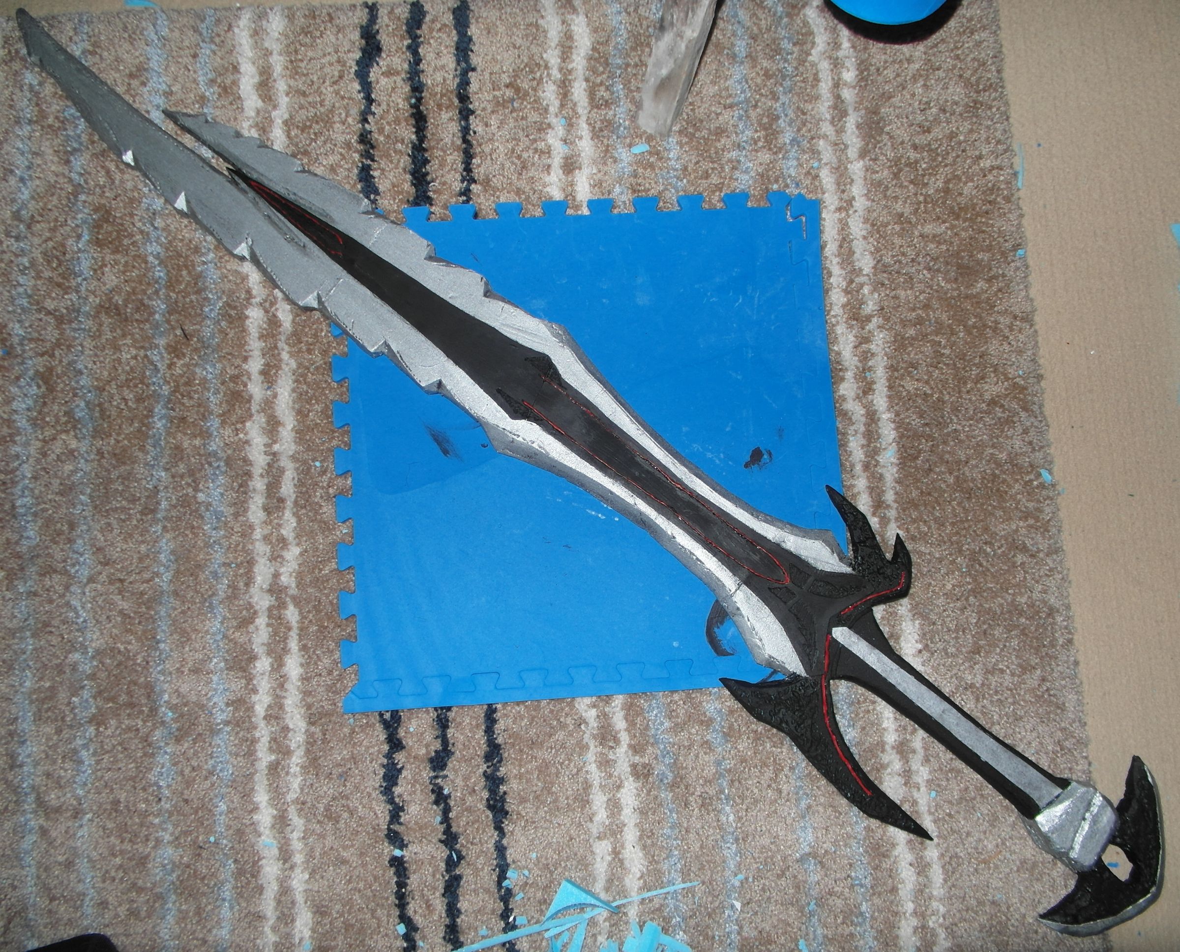6ft long skyrim: daedric great sword. DIY Project DIY Project Image