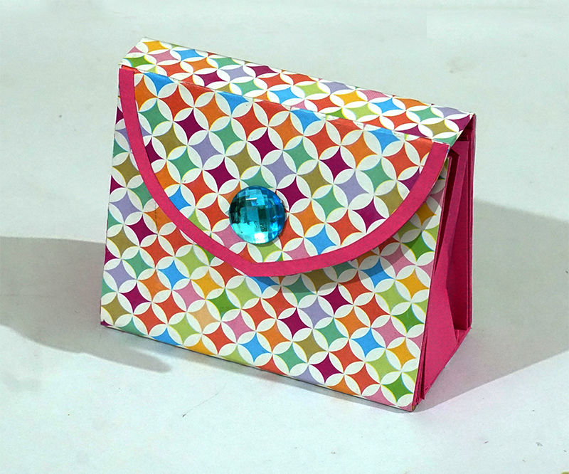 handmade purse with paper Online Sale