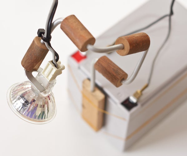 Simple Adjustable Portable Spot Light