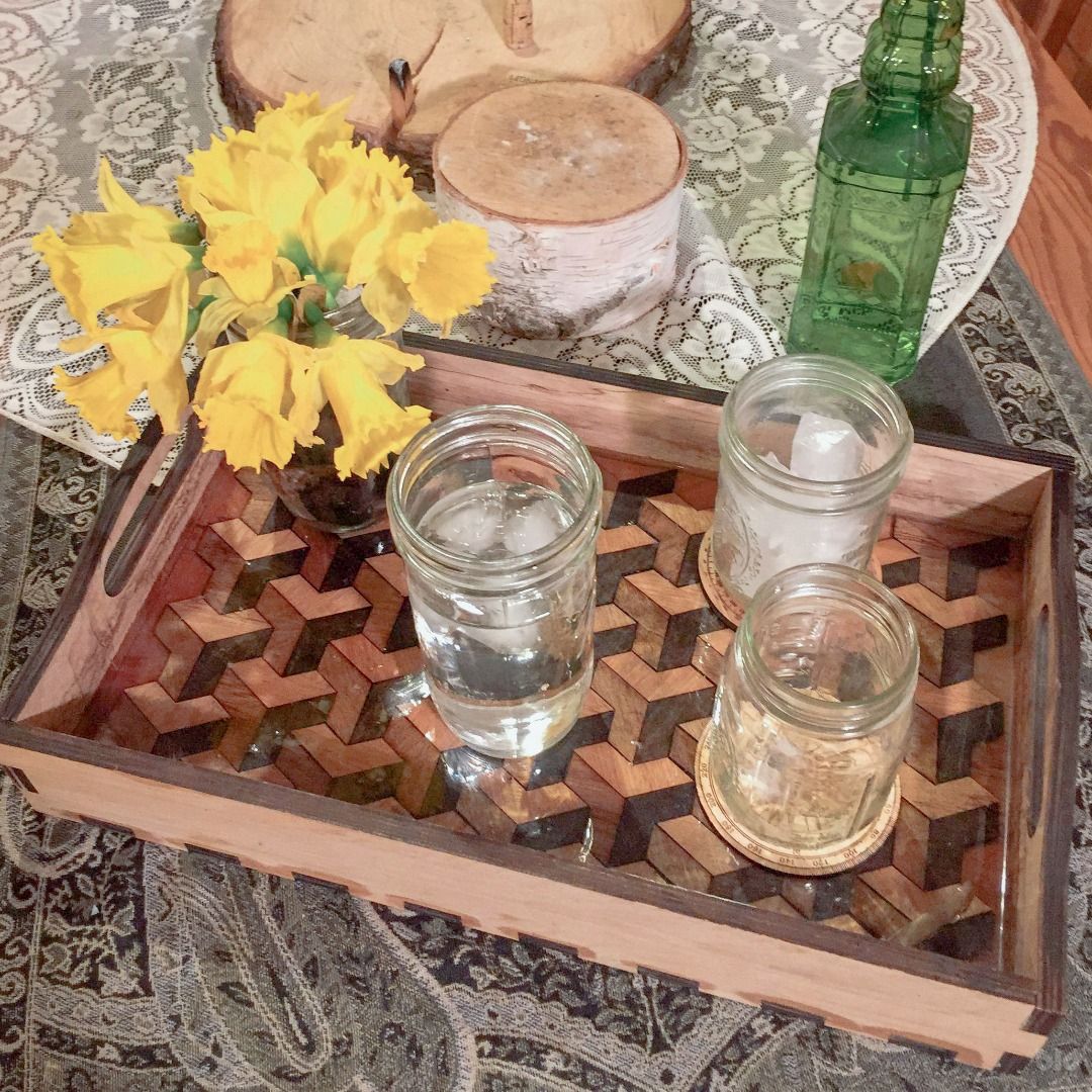 Laser Cut Drink Tray 7 Steps Instructables