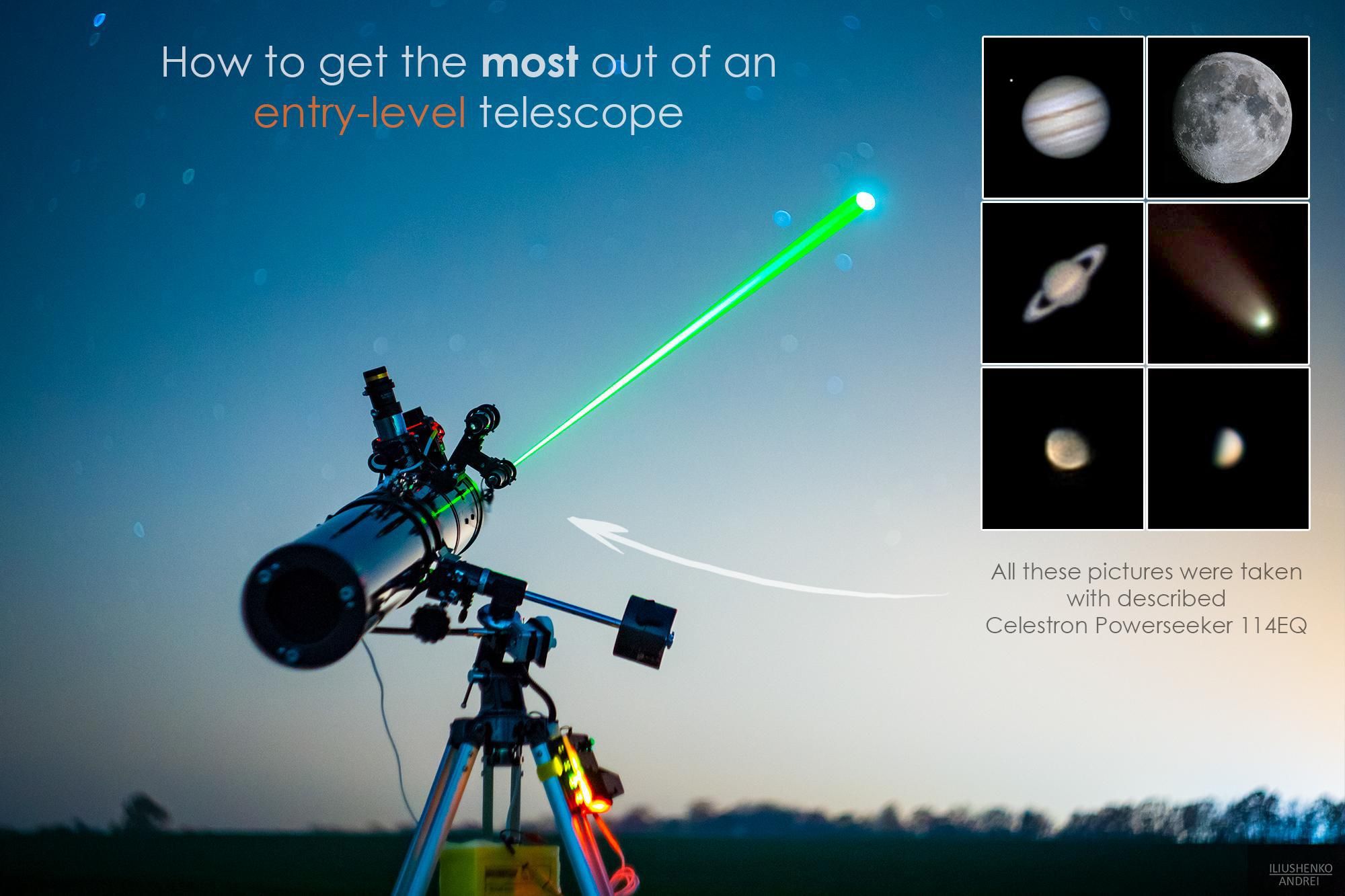 How to Squeeze the Max Out of Entrylevel Telescope 12 Steps (with