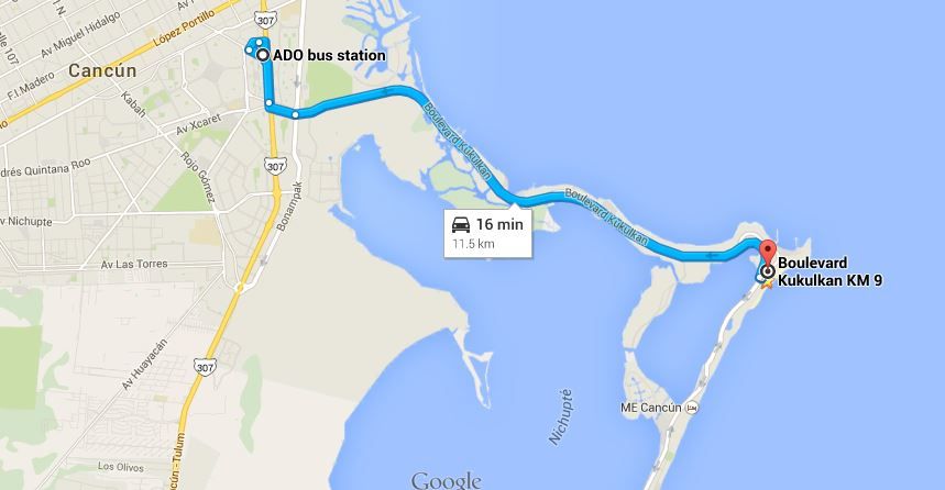 R2 Cancun Bus Map Cancun Airport To Resorts : 3 Steps (With Pictures) - Instructables