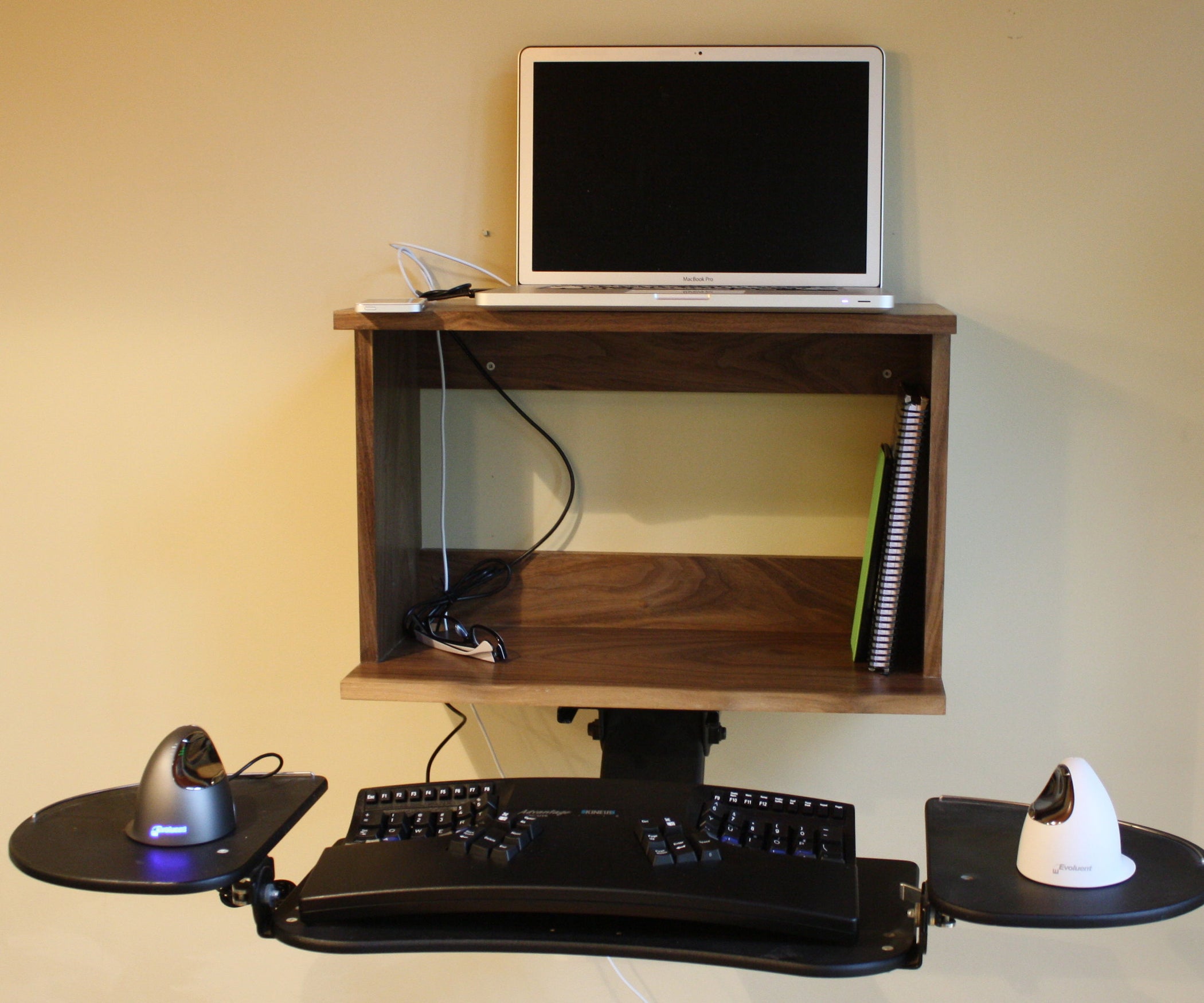 WallMounted Standing Desk 11 Steps (with Pictures) Instructables
