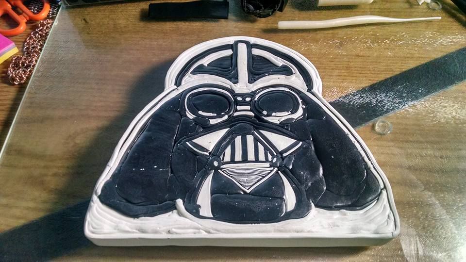 Warped Darth Vader Clay Cane Try Again And Again And Again 6 Steps With Pictures Instructables