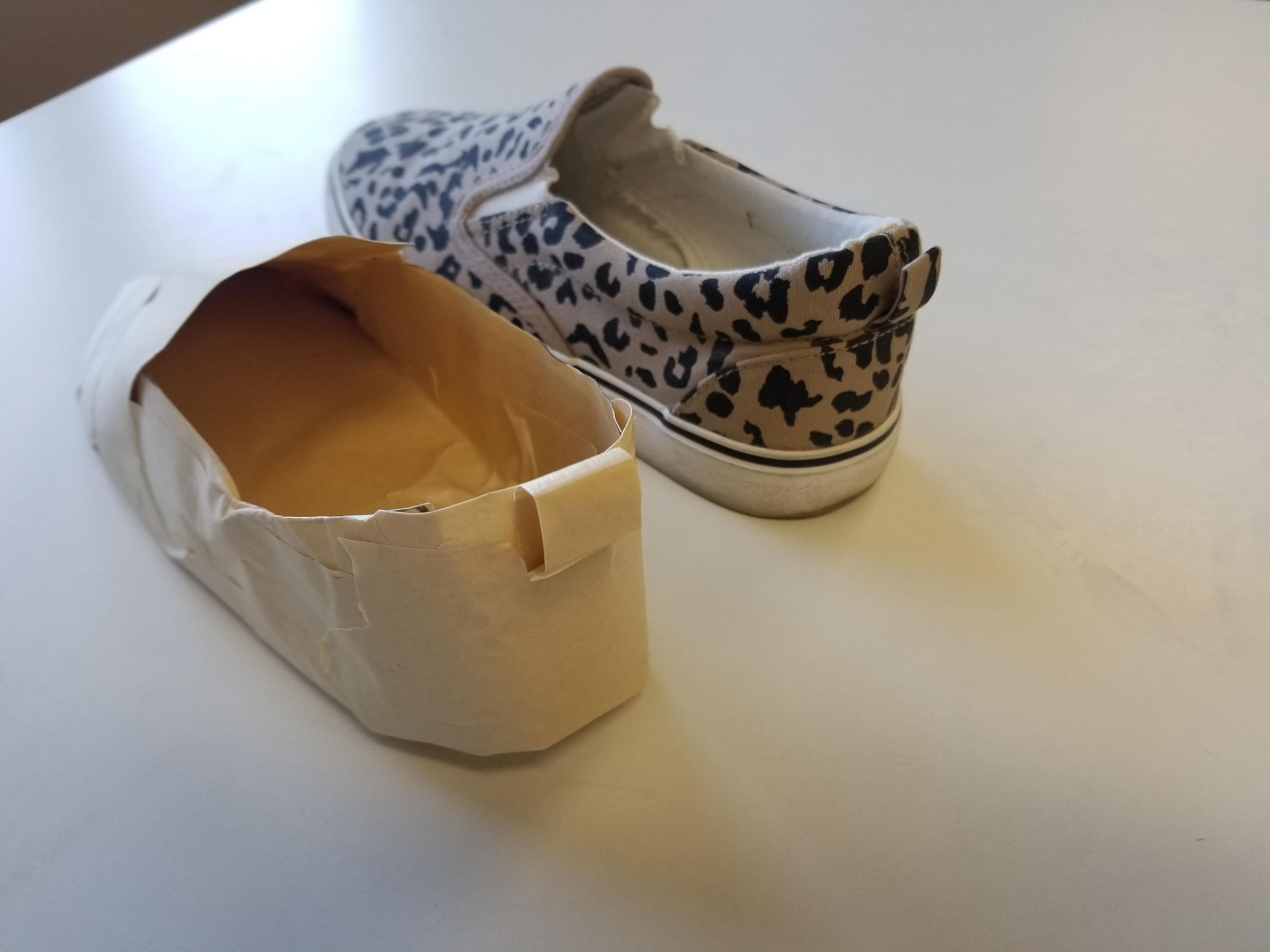 Masking Tape Shoe Replica 11 Steps (with Pictures) Instructables