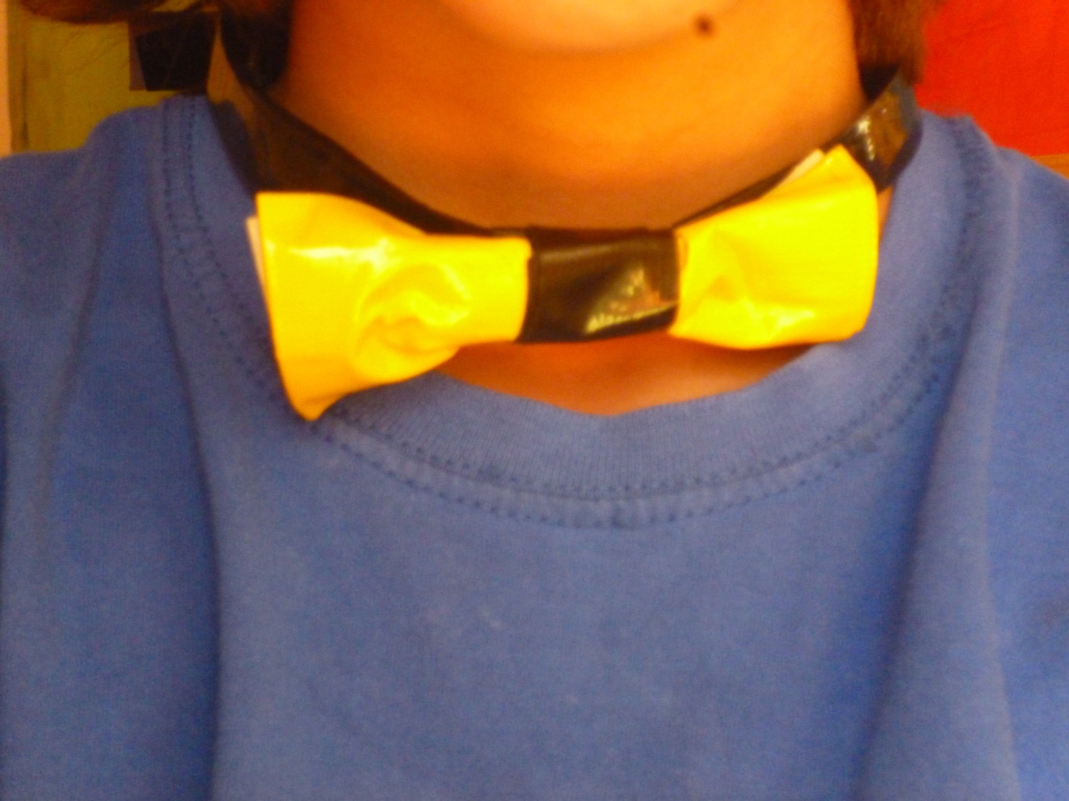 makeshift bow tie