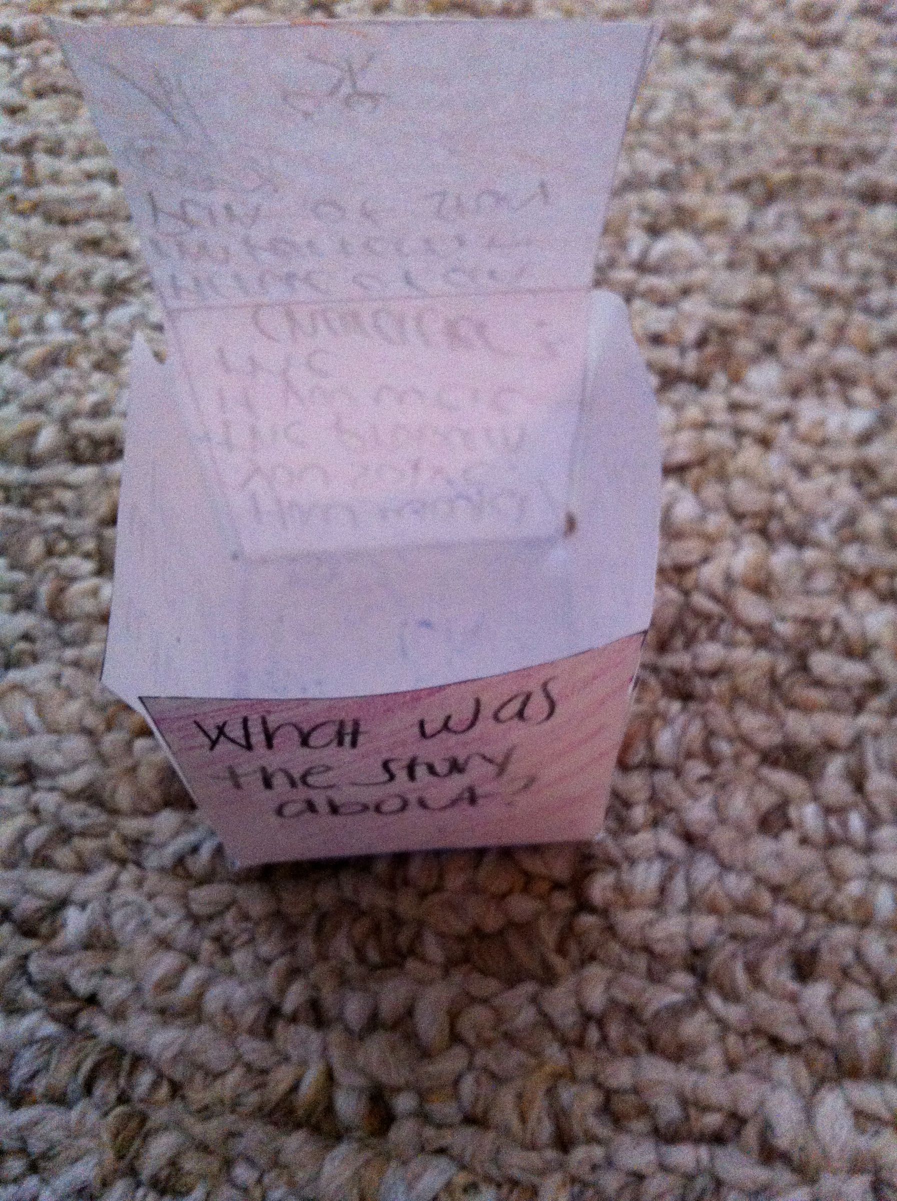 The Question Cube : 8 Steps - Instructables