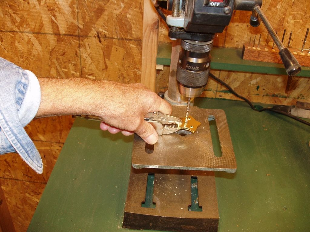 Drill Press Safety ( Lesson Cost Six Stiches) (with Pictures