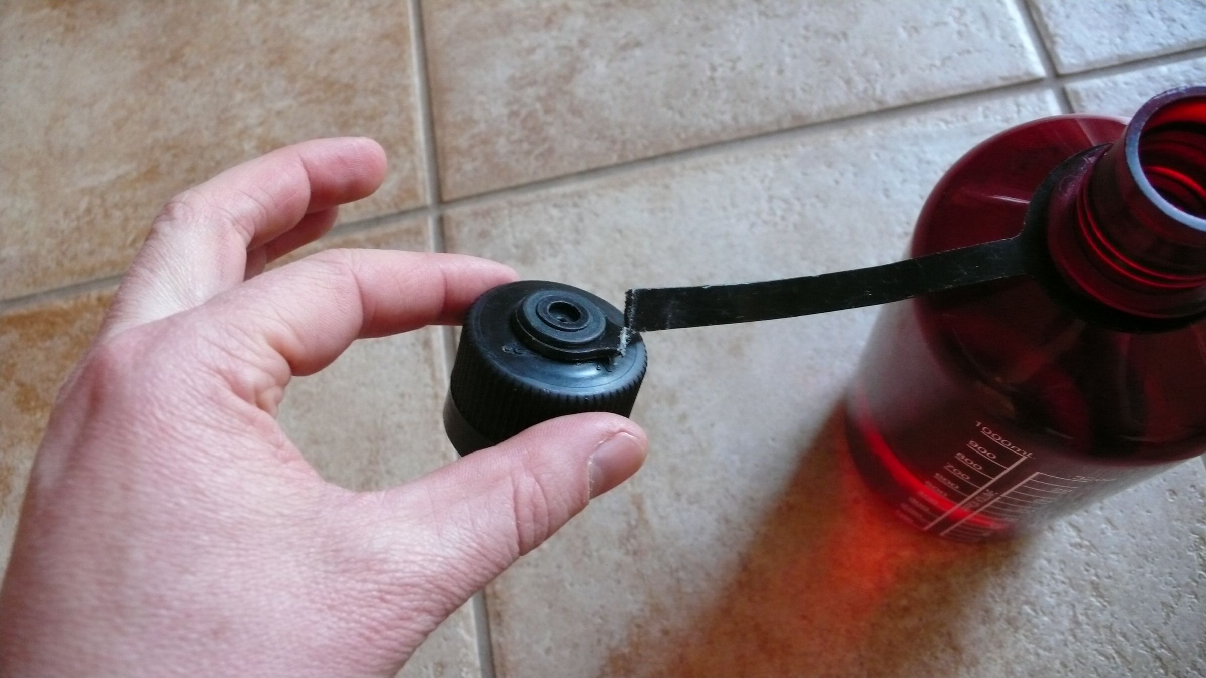 Nalgene Cap Paracord Fix 12 Steps Instructables