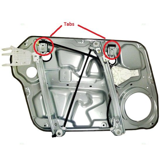 Replace 2006 Hyundai Sonata Window Regulator 13 Steps With Pictures Instructables