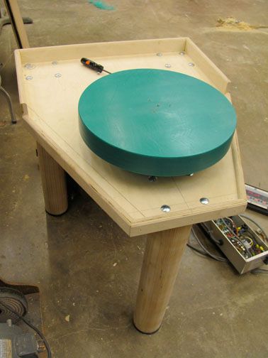 Pt. 1 How to Build a Potters Wheel With a Treadmill Motor! : 8 Steps