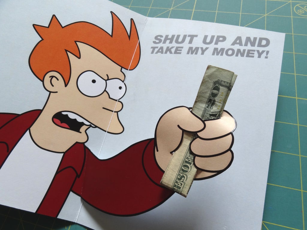 Futurama Meme Gift Card 6 Steps With Pictures Instructables Futurama Meme Gift Card 6 Steps With Pictures Instructables