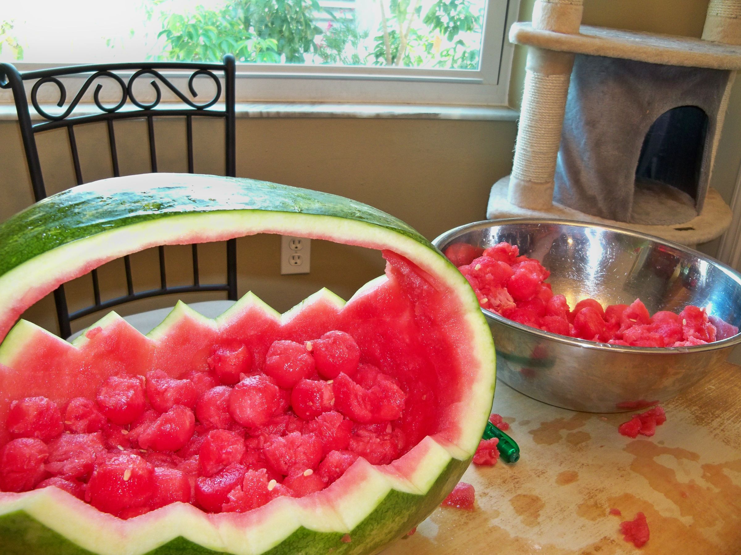 Watermelon Fruit Basket 6 Steps (with Pictures) Instructables