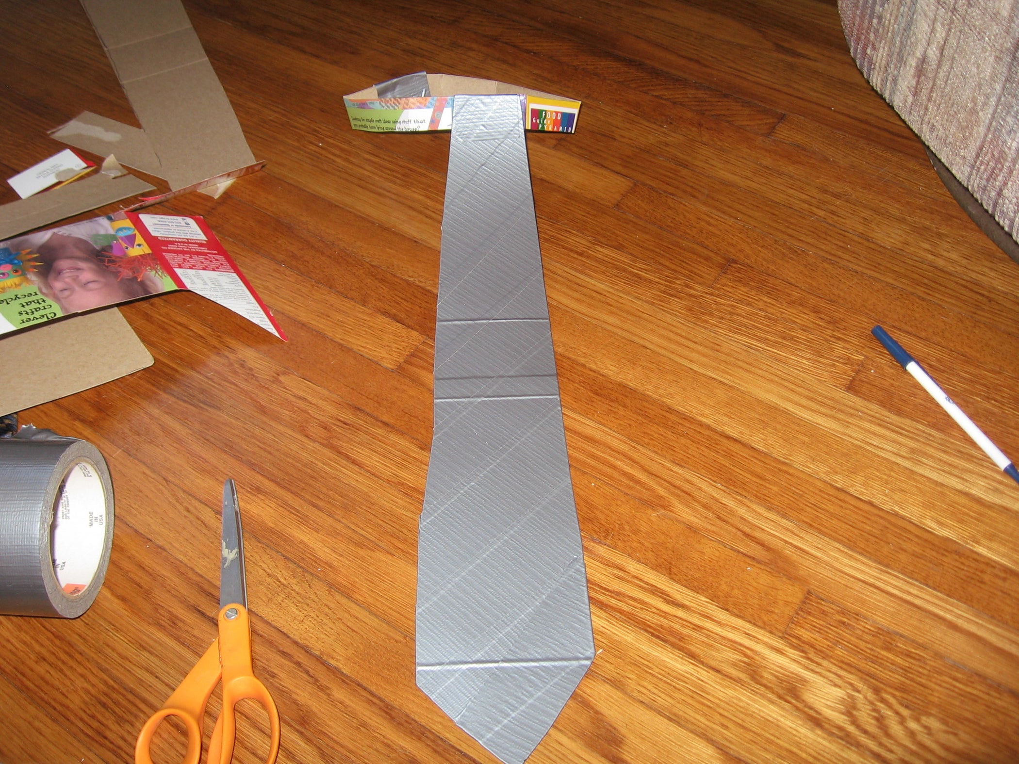 duct tape neck tie