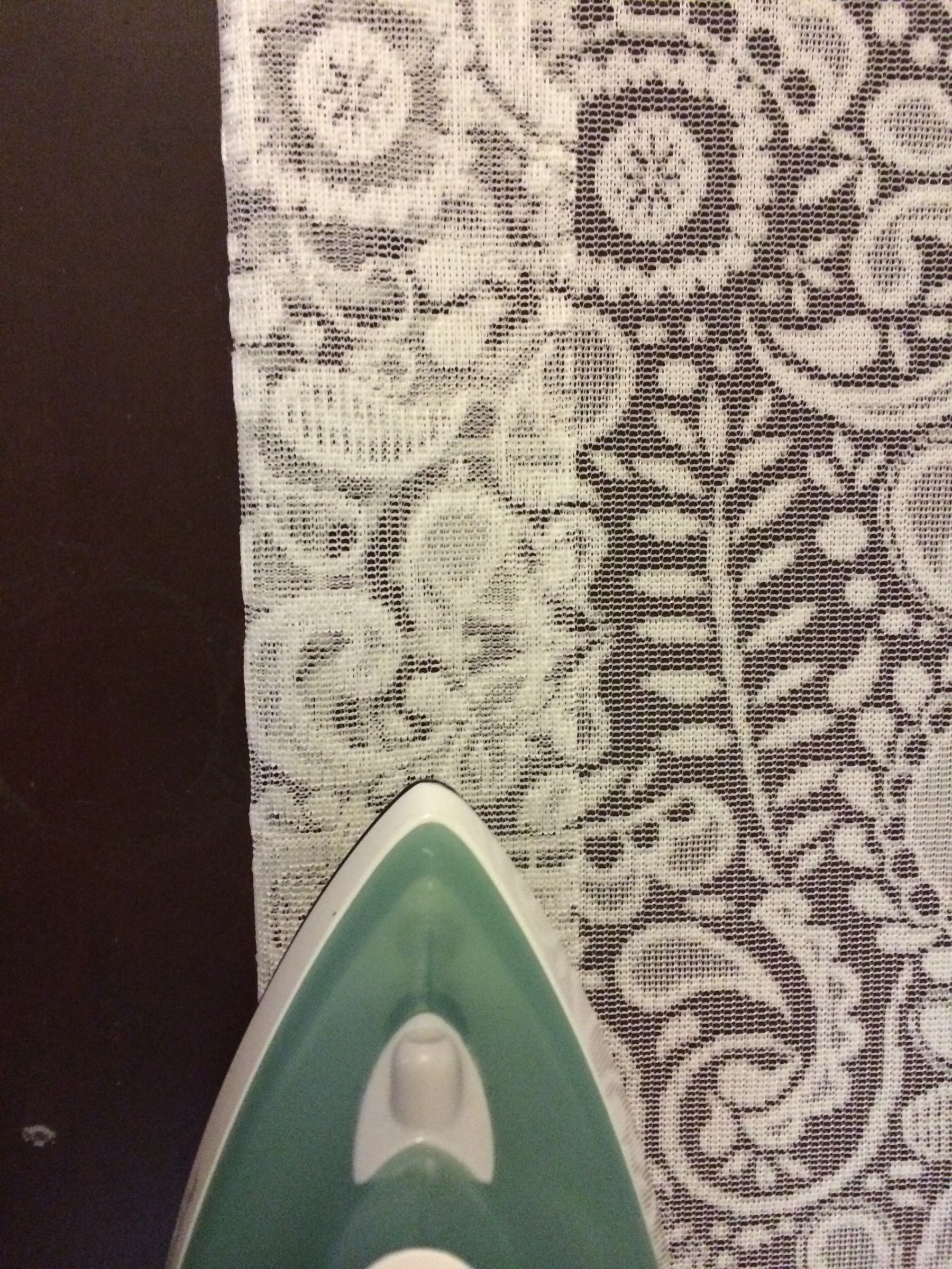 DIY NO SEW LACE CURTAINS 4 Steps Instructables