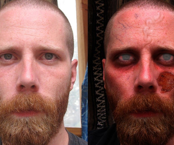 How to Manipulate a Photo to Be a "Zombie"