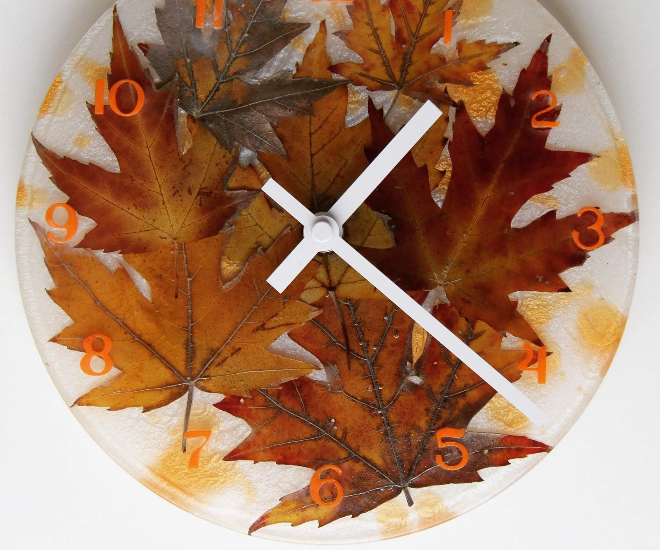Leaf Clock 5 Steps (with Pictures) Instructables