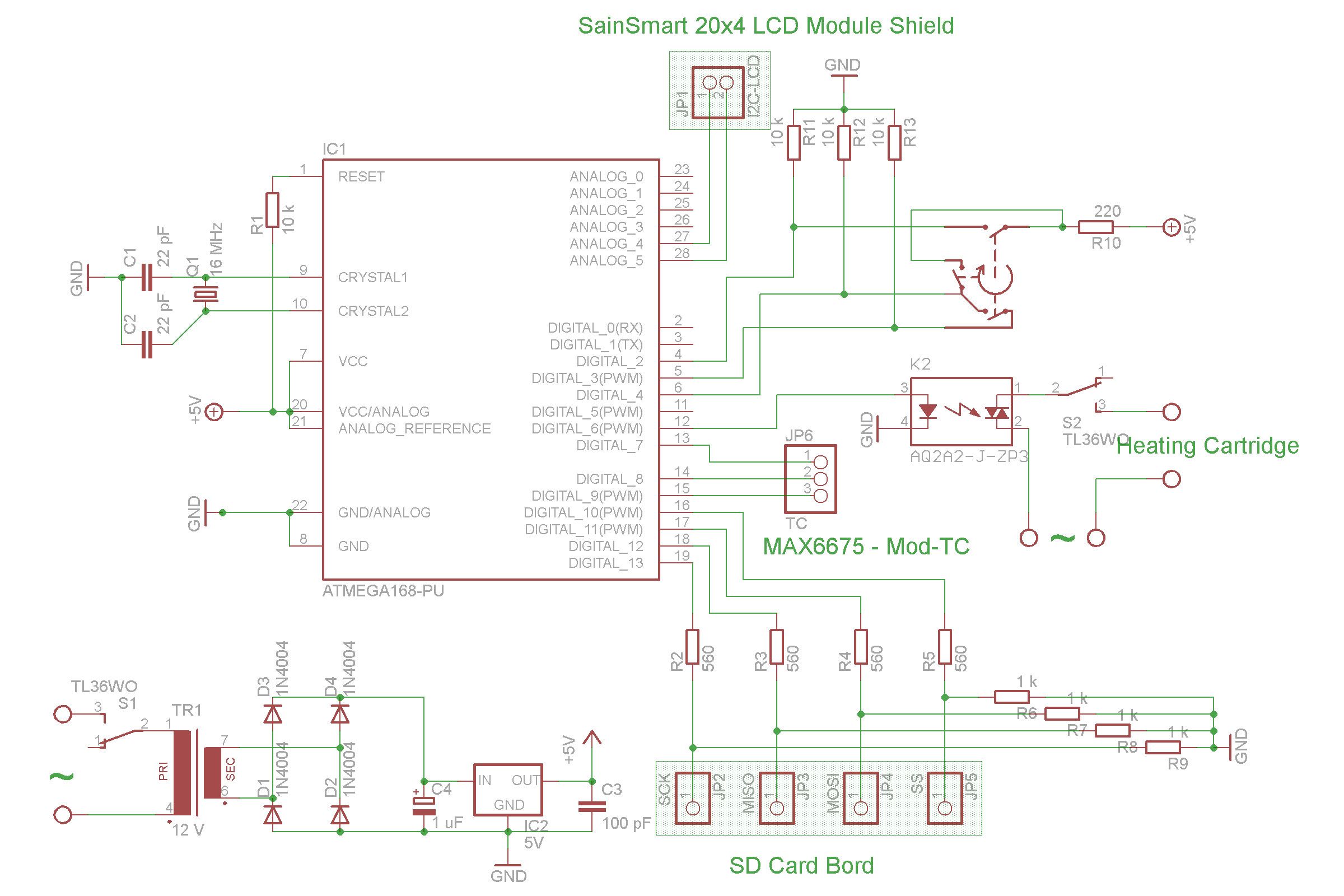 Programmable Temperature Controller + Hot Plate 7 Steps (with