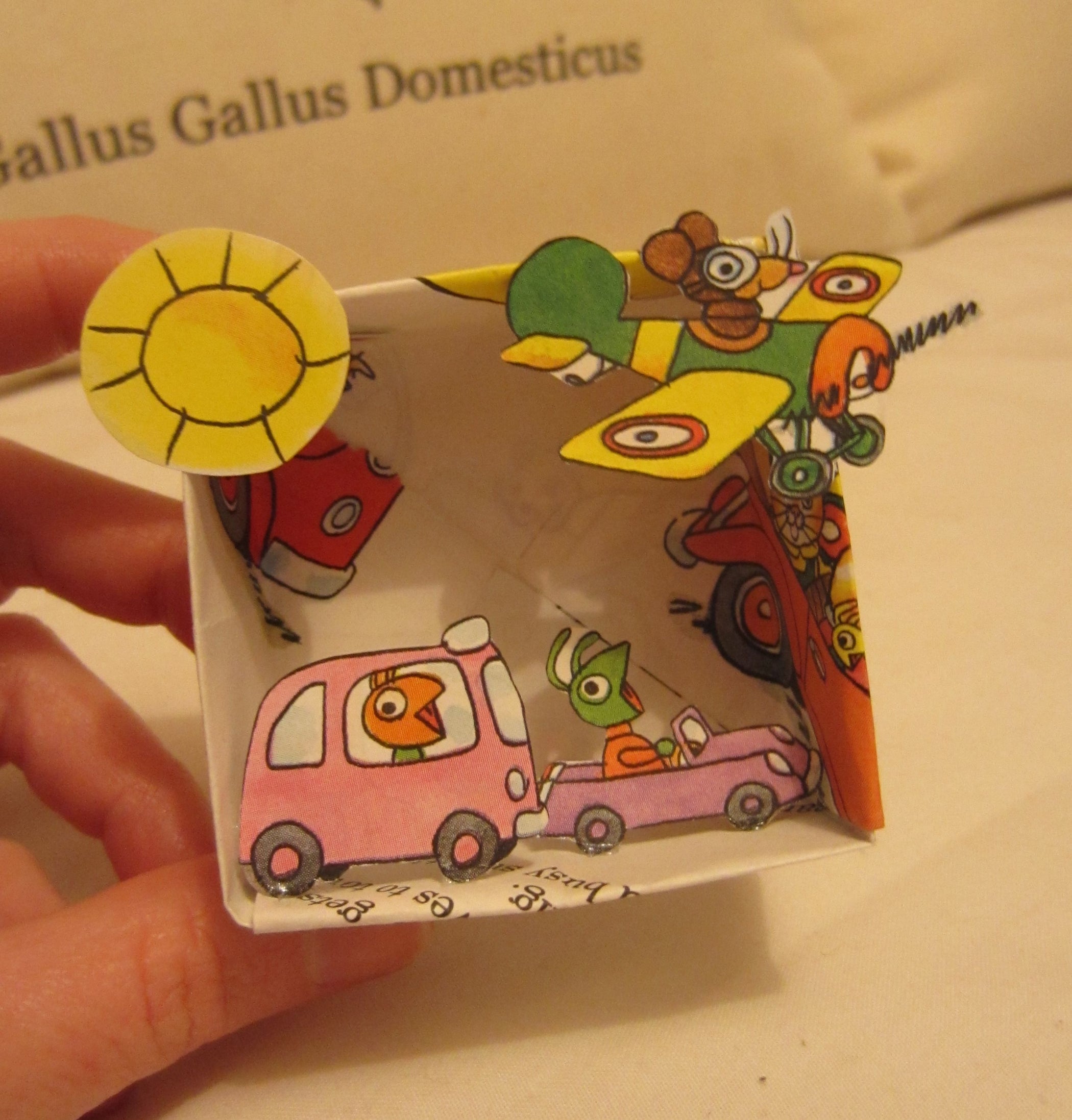 Make a Paper Diorama 5 Steps Instructables